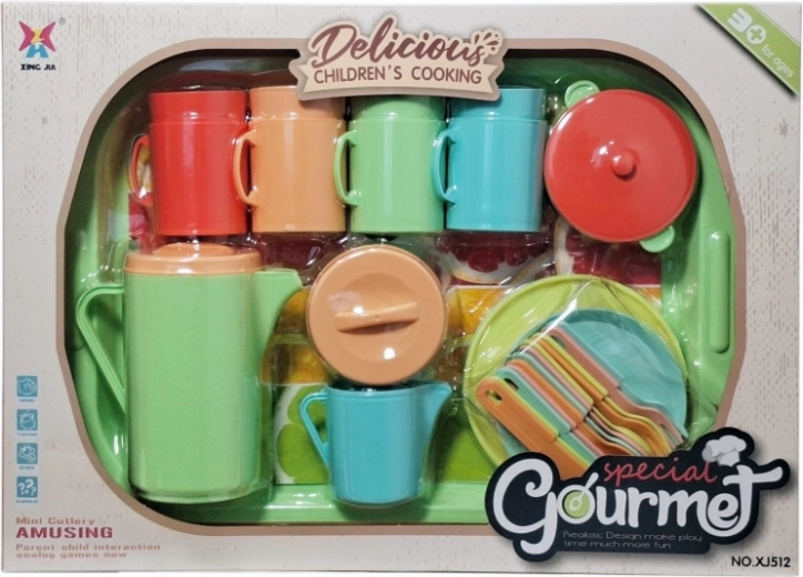 Dječji kuhinjski set posuđa za čaj