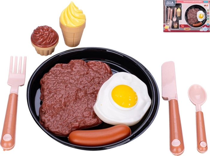 Dječji set za jelo s tanjurom 9 kom