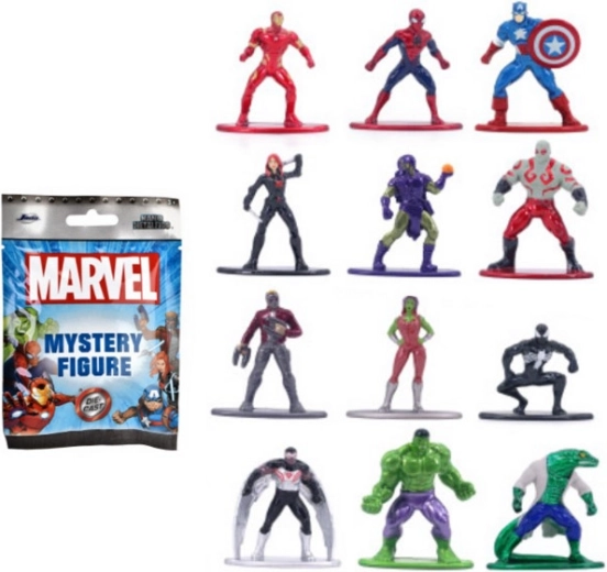 Jada metalna mini figurica MARVEL 4 cm – tajanstvena vrećica