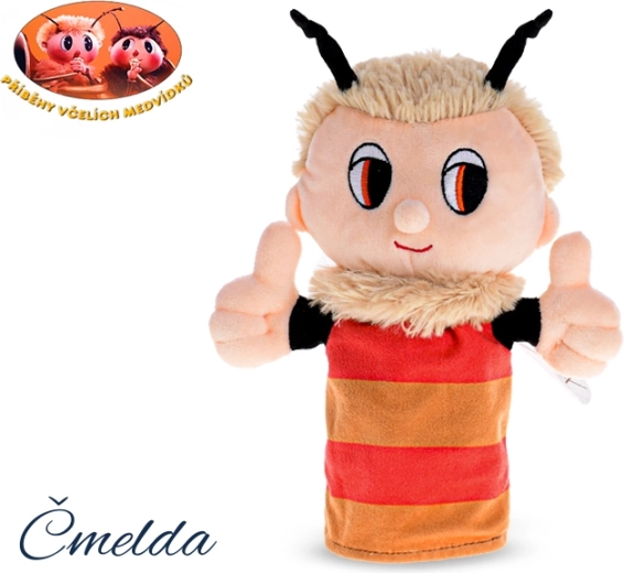 Plišani lutak na ruku Čmelda – Priče pčelinih medočića, 24 cm