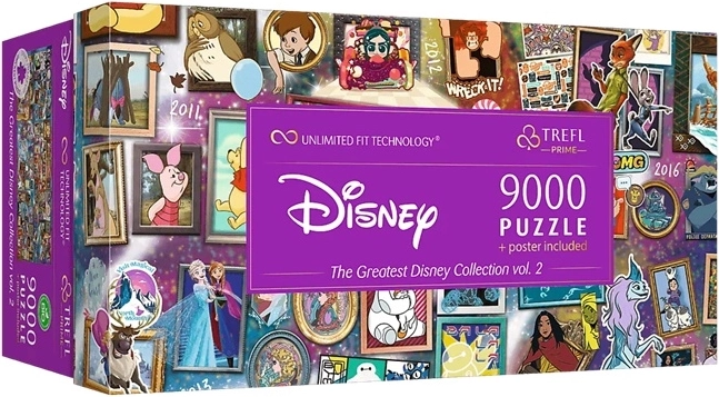 Trefl Disney puzzle 9000 dijelova The Greatest Disney Collection Vol. 2
