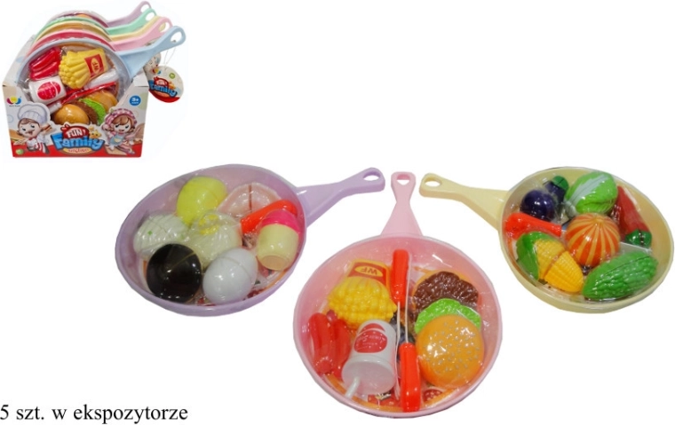 Igraća tava s namirnicama za male kuhare