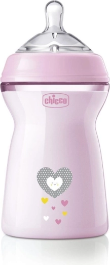 Chicco Natural Feeling antikolik bočica za bebe 330 ml za djevojčice 6m+