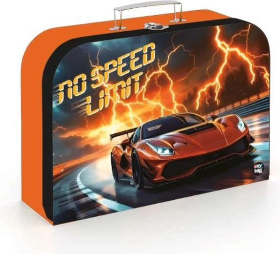 Dječji laminirani koferić s motivom automobila 34 cm