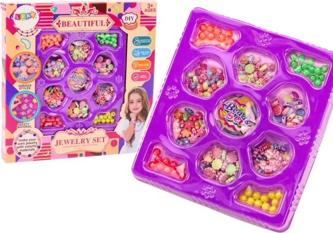 Perlice za izradu nakita DIY Kreativni set Cvjetni privjesci