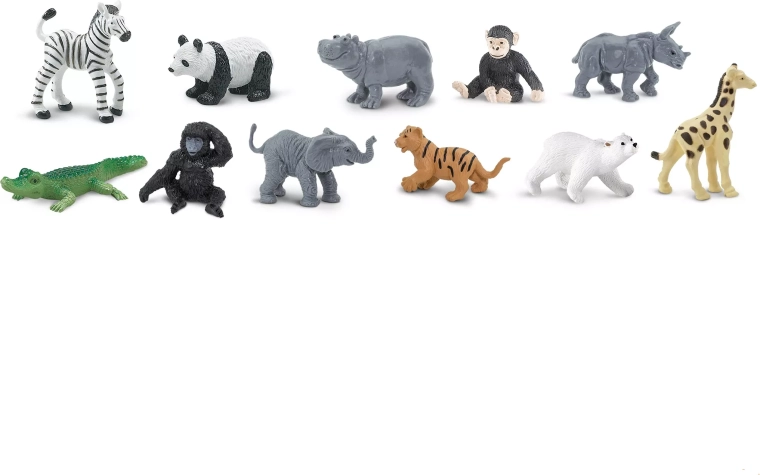 Safari Ltd. Zoo Babies – figurine set
