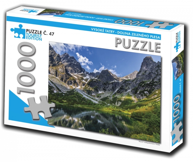 Puzzle Turistička edicija Visoke Tatre, Dolina Zelenog jezera 1000 dijelova