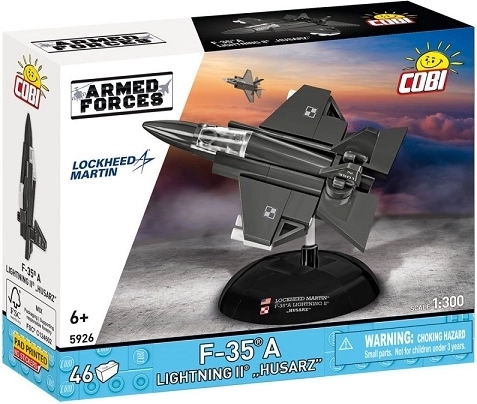 COBI Armed Forces model zrakoplova Lockheed Martin F-35A Lightning II Husarz