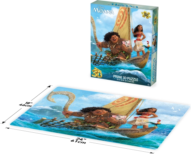 3D puzzle Moana 300 dijelova