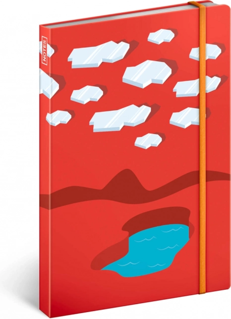 Bilježnica Ice Surfers s tvrdim uvezom