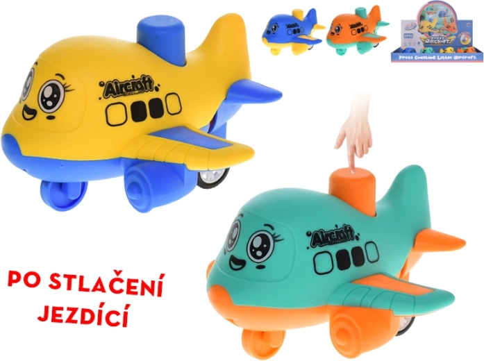 Dječji gumbić avion 10 cm