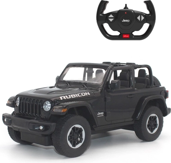 Rastar Jeep Wrangler JL RC auto na daljinsko upravljanje 1:14 crno