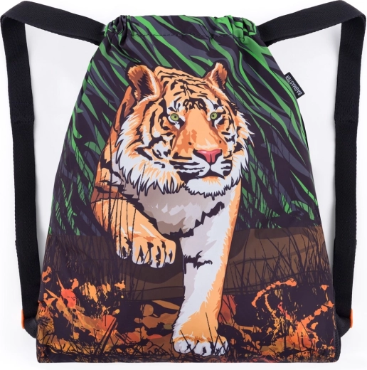 Bagmaster školska vrećica za papuče i tjelesni odgoj beta 24 b tigar