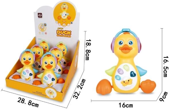 Svirajuća pačića sa svjetlom i zvukom