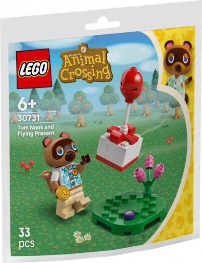 Konstruktorski set ANIMAL CROSSING Tom Nook i leteći dar