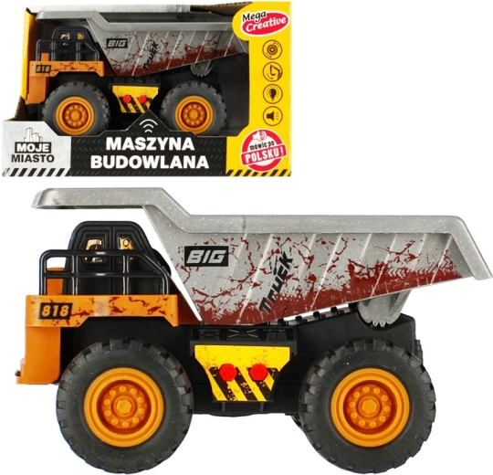 Movable Construction Dump Truck for Kids
