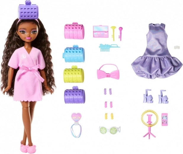 Barbie Dream Besties Brooklyn – stilizirajuća lutka s salonkim dodacima