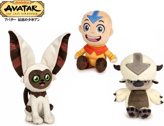 Avatar: Legenda o Aangu plišana igračka 21 cm – Aang, Momo ili Appa