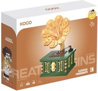 KOCO retro gramofon – građevinski set od 2351 dijela