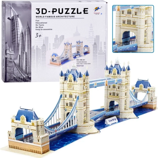 3D puzzle Tower Bridge 120 dijelova
