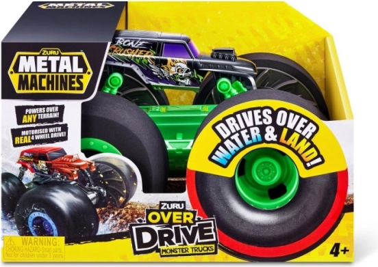 RC monster truck ZURU Metal Machines Over Drive amfibijski