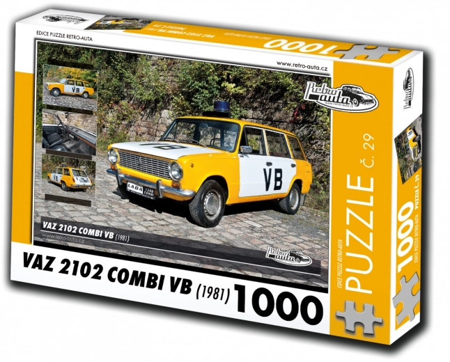 Puzzle RETRO-AUTA Vaz 2102 Combi VB 1000 dijelova