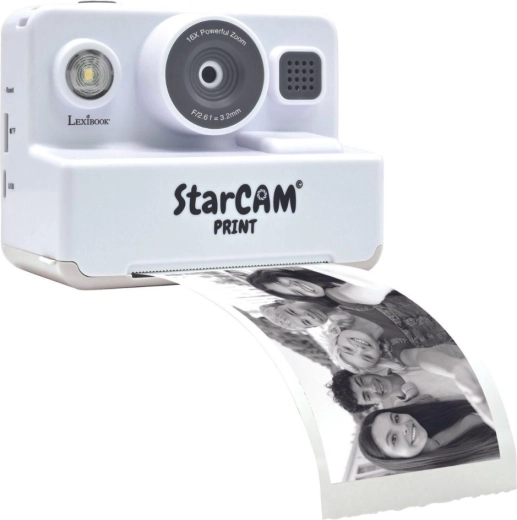 Lexibook dječji instant HD fotoaparat StarCAM s pisačem