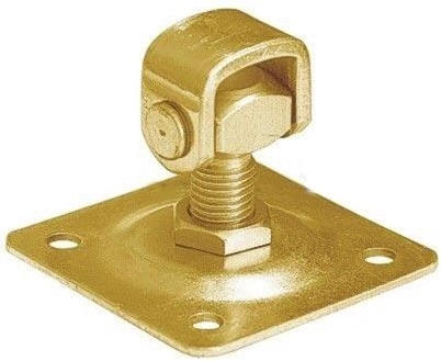 Podesivi nosač za pričvršćivanje M20 × 100 mm, žuto pocinčan