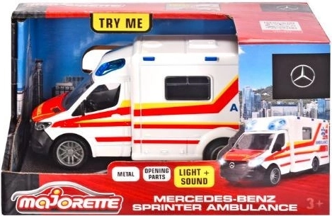 Majorette Grand MERCEDES ambulanta 12,5 cm