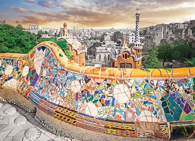 EUROGRAPHICS Slagalica Barcelona - Park Güell 1000 dijelova