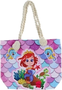 Platnena torbica Sirena s perivom prednjom stranom