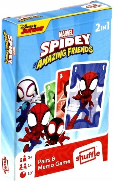 Spidey Old Maid Cards and Memory Game