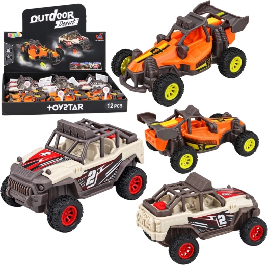 Terenski buggy sa svjetlima i zvukovima, 14 cm - 1 komad