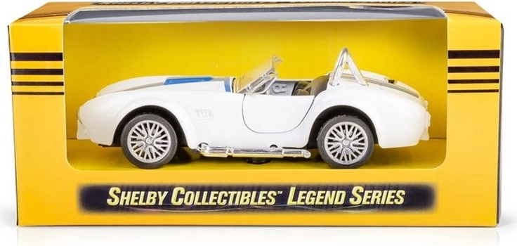 Shelby Cobra 1:32 bijeli metalni autić s pull-back pogonom