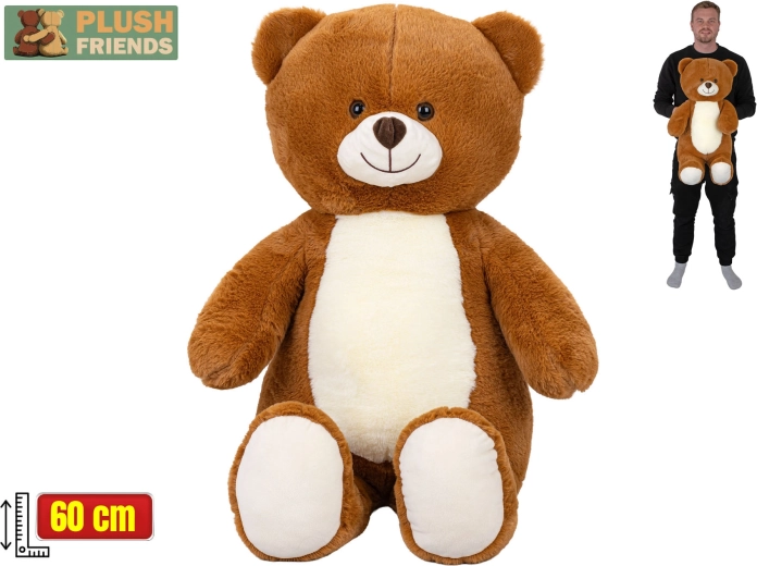 Plišana sjedeća medvjedica 60 cm Plush Friends