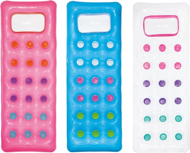 Nafukljiv ležaljka s prozorom 188 × 71 cm prozirna