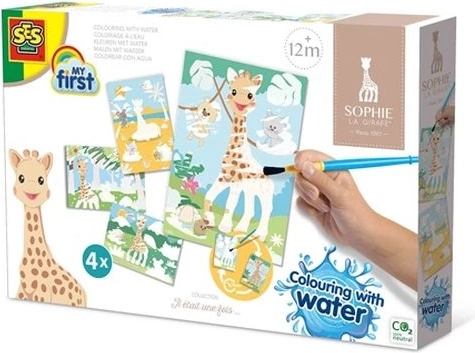 SES Sophie la girafe čarobno slikanje vodom
