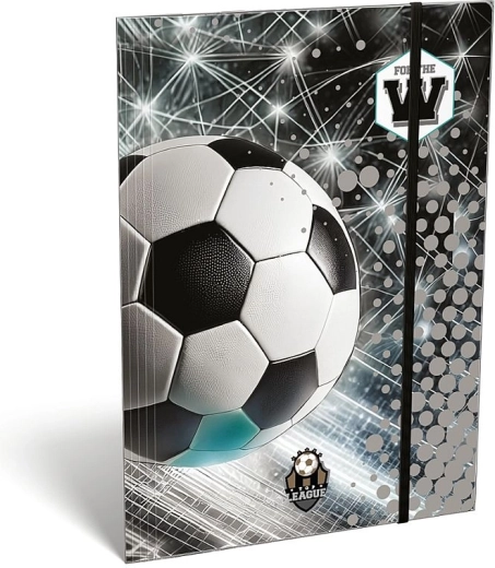 LizzyCard Top League spisovne mape A4 s ravnom gumom