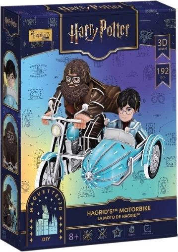 CubicFun 3D slagalica Harry Potter – Hagridov motocikl