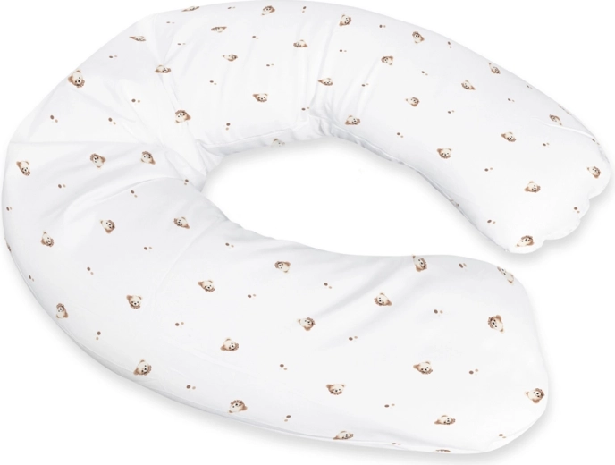 Babymatex nursing and positioning pillow Relax Jersey 190 cm teddy bear