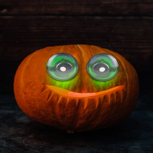 Halloween Scary Eyes with Green LEDs