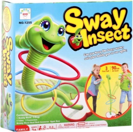 Dexterity game Sway Insect – dancing worm - 1 piece