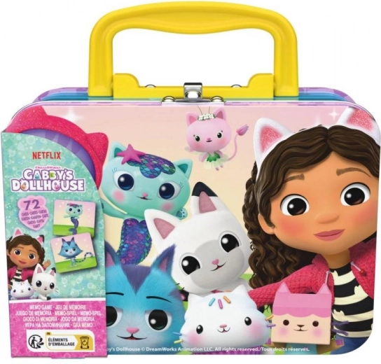 pexeso u limenom kovčežiću GABBY’S DOLLHOUSE