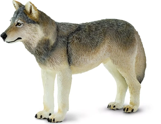 Safari Ltd. gray wolf figurine - 1 piece