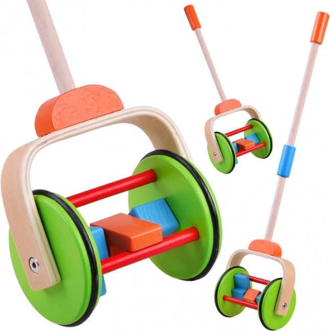 Šarena drvena guralica za djecu