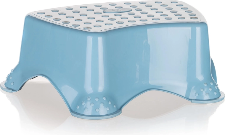 Protuklizna dječja stolić-stupnica 40,5 × 28,5 × 14 cm – plava