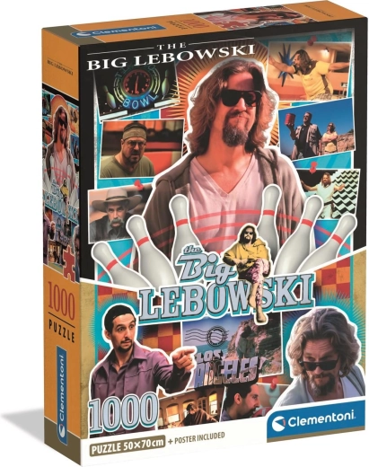 Clementoni puzzle Kultni filmovi: The Big Lebowski 1000 dijelova