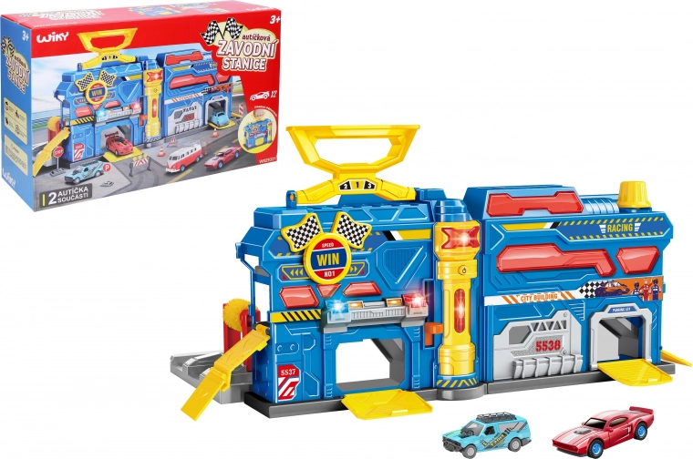 Prijenosna trkaća stanica sa svjetlima i zvukovima