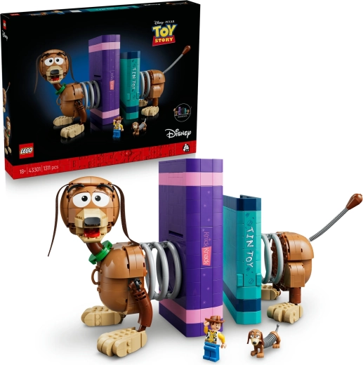 LEGO® Disney knjižni držači: Slinky iz filma Toy Story
