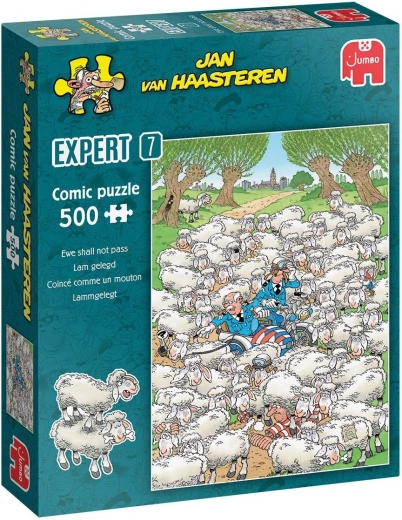 Puzzle JvH Expert 7: Ovčica ne prolazi, 500 dijelova